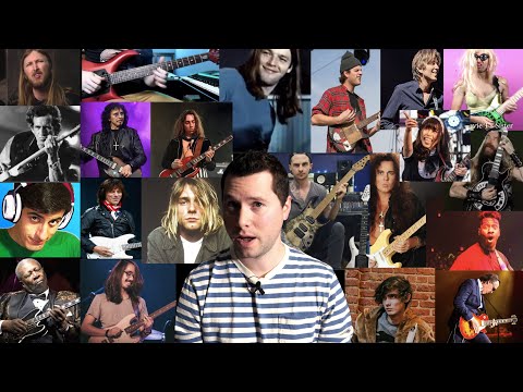 Describing 100 Guitar Players in One Sentence