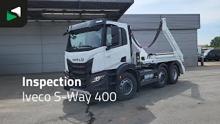 Camion multibenne IVECO S-Way 400 6X2 NEW! Meiller AK 16MT Retarder Steering axle ACC Eu à vendre - Image 4 | Autoline CI Camion multibenne IVECO S-Way 400 6X2 NEW! Meiller AK 16MT Retarder Steering axle ACC Eu neuf | Image 4 - Autoline