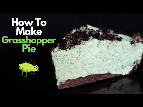 Only 6 Ingredients and no Baking ~ Grasshopper Pie Recipe