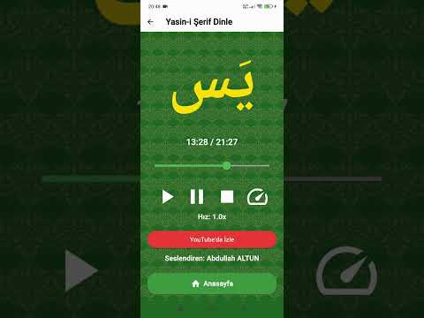 Yasin-i Şerif: Oku Dinle İzle
