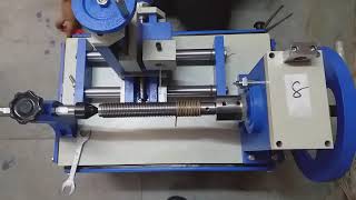 Demo of Hand Tube Forming (Bangle Making) Machine