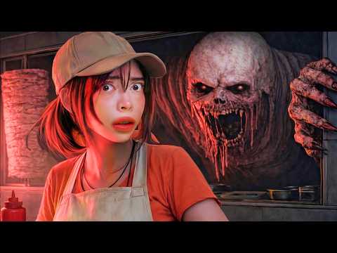 NEVER SELL FOOD at 3 AM in Roblox Scary Shawarma Kiosk | didiwinx