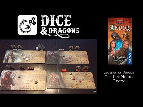 Legends of Andor: New Heroes - YouTube Video