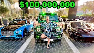 Meet the Bitcoin Billionaire $100,000,000 Car Collection and House !!!