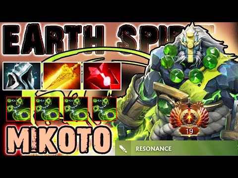 TLN.Mikoto | Earth Spirit Mid Lane | Dota2 Pro Player Gameplay