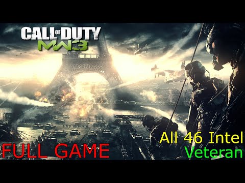 Call of Duty: Modern Warfare 3 Full Gameplay Walkthrough on Veteran Including All 46 Intel