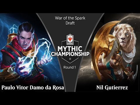 Round 1 (Draft) Paulo Vitor Damo da Rosa vs. Nil Gutierrez - 2019 Mythic Championship II