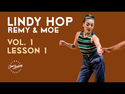 Lindy Hop | Remy & Moe – Lesson 1 "Six Counts Basic Moves"