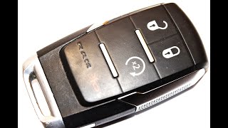 2019 -2026 Ram 1500 Key Fob Battery Replacement - EASY DIY