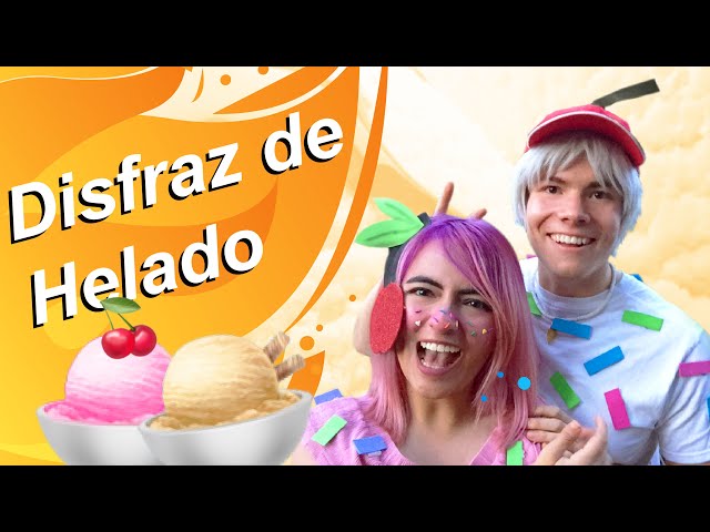 Vídeo relacionado con Mujer Disfraz de Helado Punk Rock Camiseta Cuello V