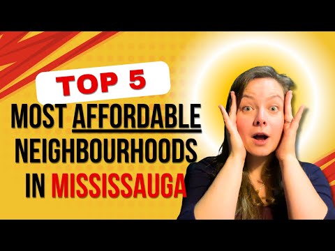 5 most affordable neighbourhoods in Mississauga