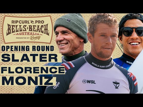 Kelly Slater, John John Florence, Seth Moniz | Rip Curl Pro Bells Beach 2024 - Opening Round