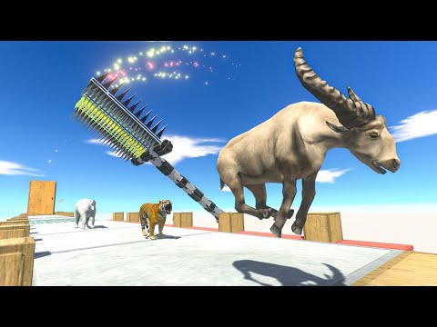 Run and Escape from Spike Traps - Animal Revolt Battle Simulator