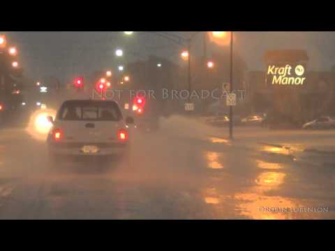 06012014 WestCentral Kansas Dust Storm Salina Kansas Street Flooding