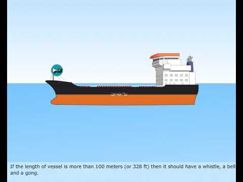 Rule 33 Euipment for Sound signals  of Collision regulations