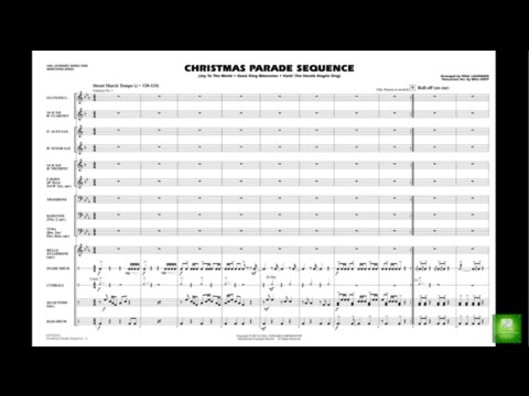 Christmas Parade Sequence arr. Paul Lavender & Will Rapp