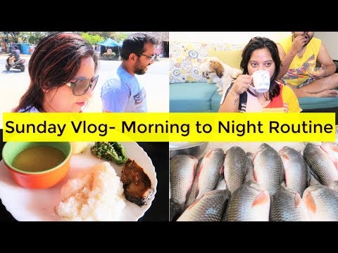 Tour To Our Regular Fish Store | The City in Lockdown | Quick And Tasty Sunday Dinner