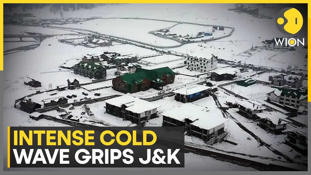 Cold Waves: Jammu & Kashmir Endures Extreme Cold Temperatures | WION