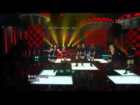 [Perf][101128] SNSD - Hoot + Encore @ Inkigayo.avi