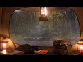 Sleep In The Tent On A Rainy Day