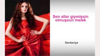 Sen allar giymişsin olmuşsun melek KORO