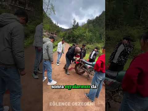 🥹🏍️ Motorcu Kız Kardeşi Yalnız Bırakmadı