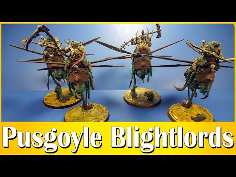 Joyful Painting - Pusgoyle Blightlords - Lots of detail