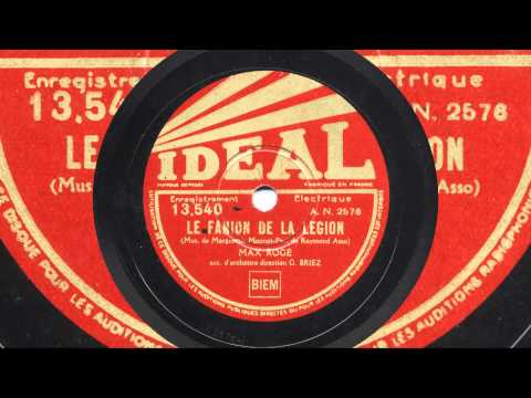 Max Rogé: Le Fanion de la Légion (1938)