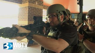 Lancaster, S.C. Law Enforcement Training On Active-Shooter Scenarios