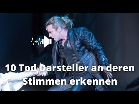 10 Tod Darsteller an deren Stimmen erraten