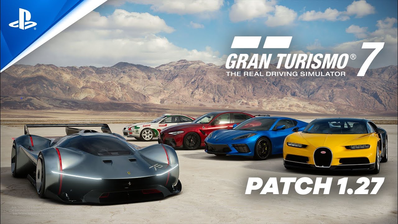 A Atualização 1.27 de Gran Turismo chega nesta madrugada, com cinco novos  carros, incluindo o recentemente revelado Ferrari Vision Gran Turismo –  PlayStation.Blog BR