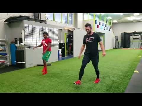 Mike Rodgers and Andrew Mckarihan speed training