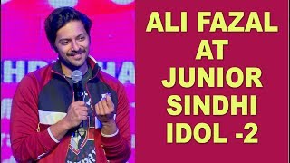Ali Fazal Bollywood Actor at Junior Sindhi IDOL - 2 video