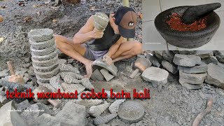 Download lagu Teknik membuat cobek batu kali  mp3