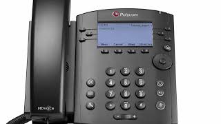 Transferring a Call Using Warm Transfer on the Polycom 310/311 Phone