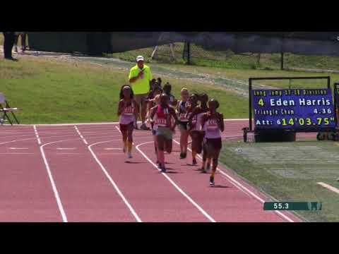 800m final 11-12 girls - 2019 USATF National Youth Outdoor Championships - Peak Performance South