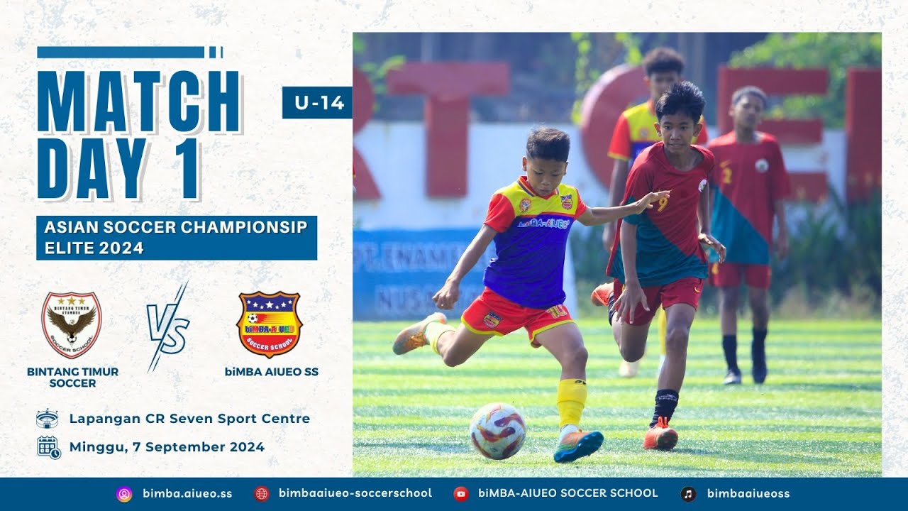 HIGHLIGHT ASC U-15 MATCH 1 BINTANG TIMUR vs biMBA AIUEO SS