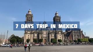 7-Days Trip Itinerary To Mexico!