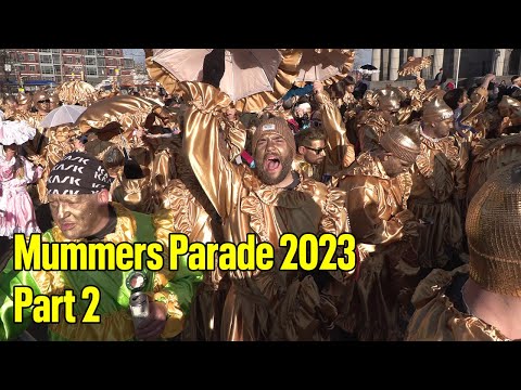 Mummers Parade Philadelphia 2023 Full Day Part 2