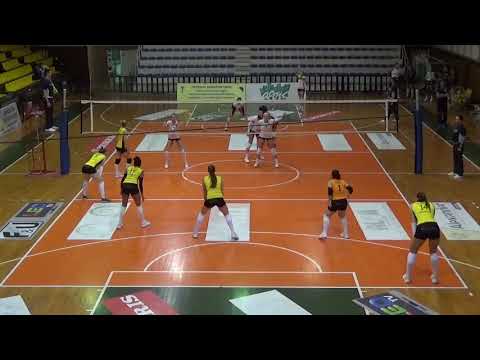 Raymariely Santos (setter white jersey) - Aris VS Ao Thiras 2-3