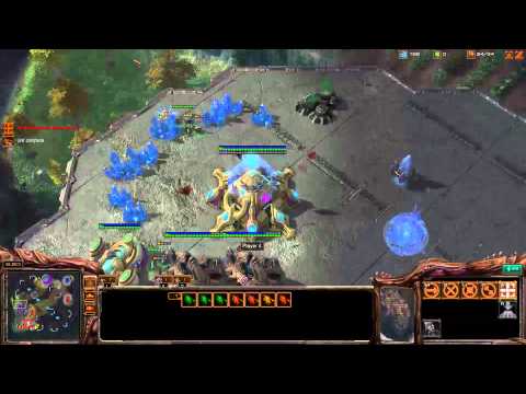 Destiny, CombatEX and Kyle play 3 Insane AI [Game 1] - Starcraft 2