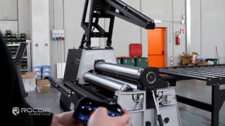 Plate Roll – Tiltable central support Remote Control