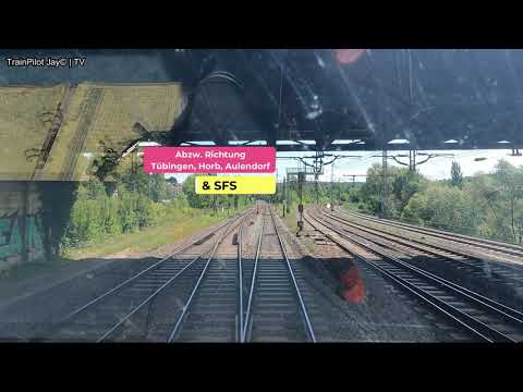 Führerstandsmitfahrt IC: Stuttgart Hbf - Ulm Hbf | TrainPilot Jay©