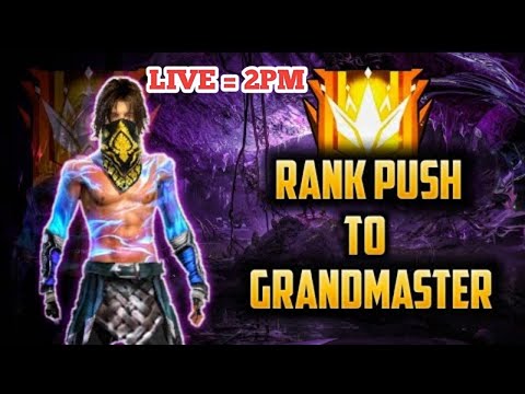FREE FIRE LIVE TODAY  2 PM   RANK PUSH TRY TO GRANDMASTER LIVE 🎈🤑😍😍😍🥰🥰🥰🥰🥰🥰🥰🥰🥰🥰 #freefire#live#vairal