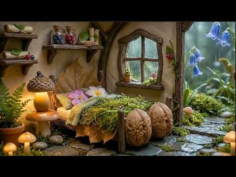 Tiny Forest Village of Lilliputes | Magical ASMR Music Adventure