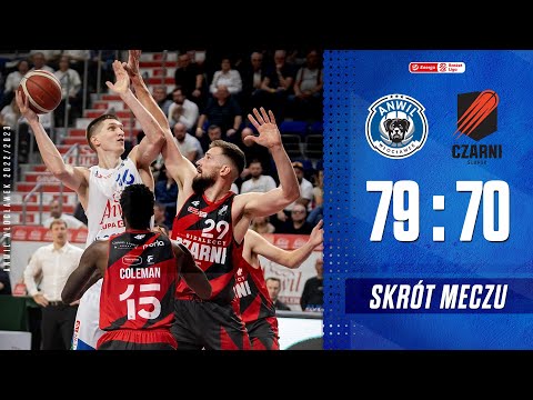 Anwil Włocławek - Grupa Sierleccy Czarni Słupsk 79:70 | Skrót meczu