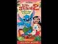Opening To Lilo Stitch 2 Stitch Has A Glitch VHS 2005