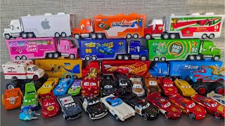 Trucks and cars from the Cars movie