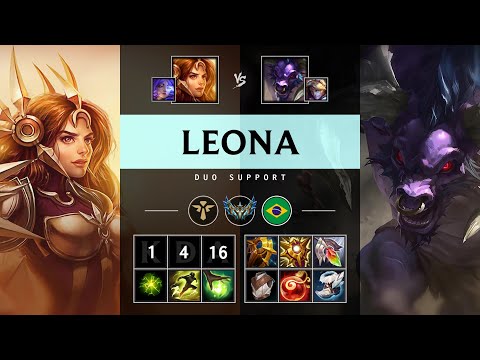 Leona Support vs Alistar - BR Challenger Patch 25.18