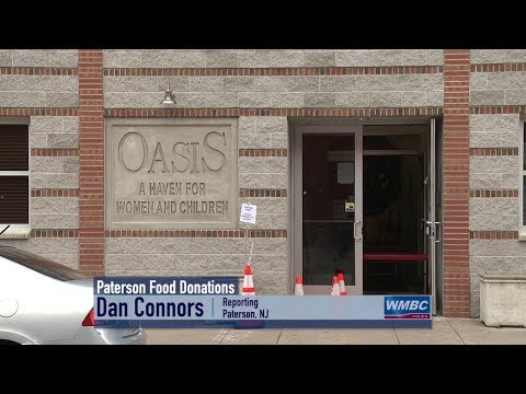 NJ Paterson Oasis Food Donations